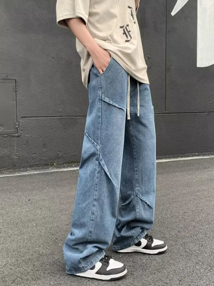 Men's Full Size Loose Fit Jeans Plus Size