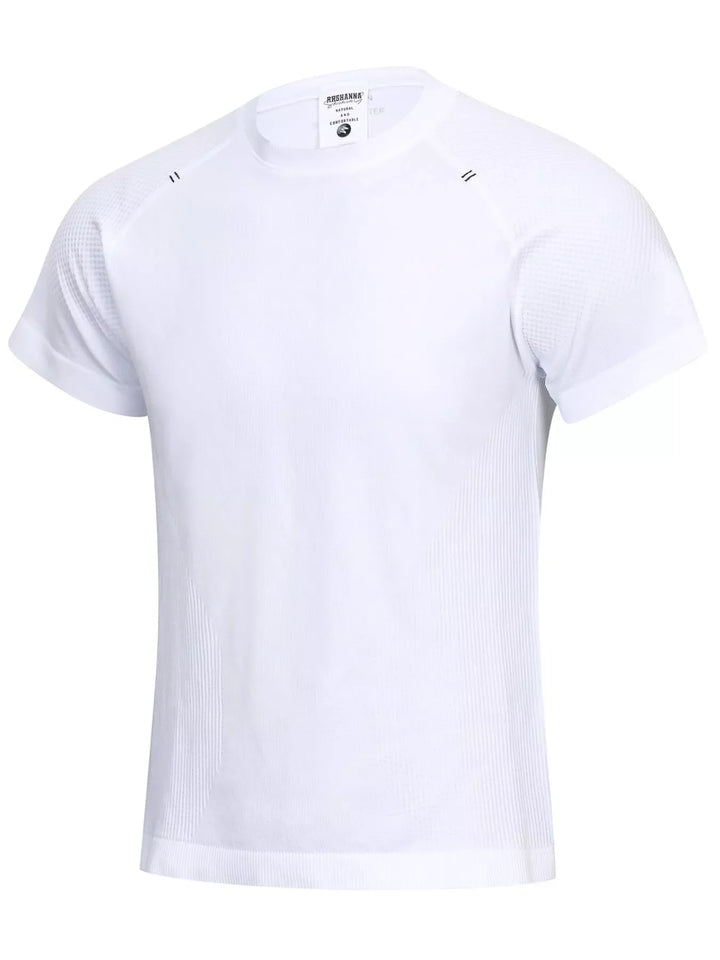 Men's Textured Knit Short Sleeve T-Shirt