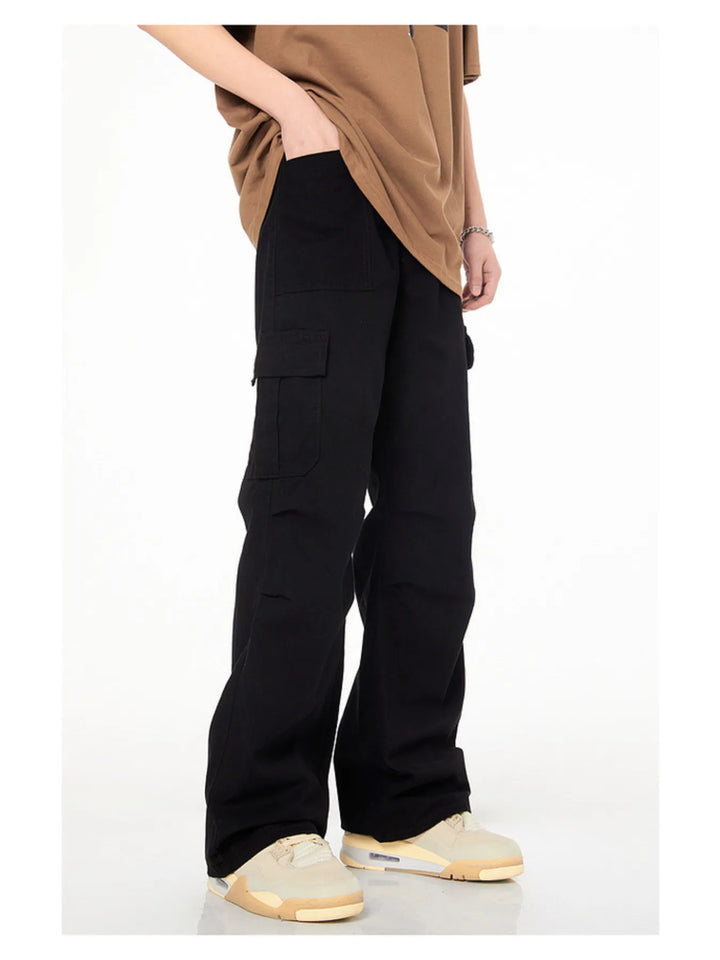 Men's Full Size Loose Fit Cargo Pants Plus Size