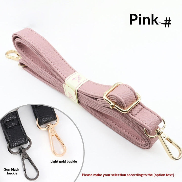 Bag Lychee Grain Crossbody Shoulder Versatile Bag Sold Separately Wide Backpack Strap