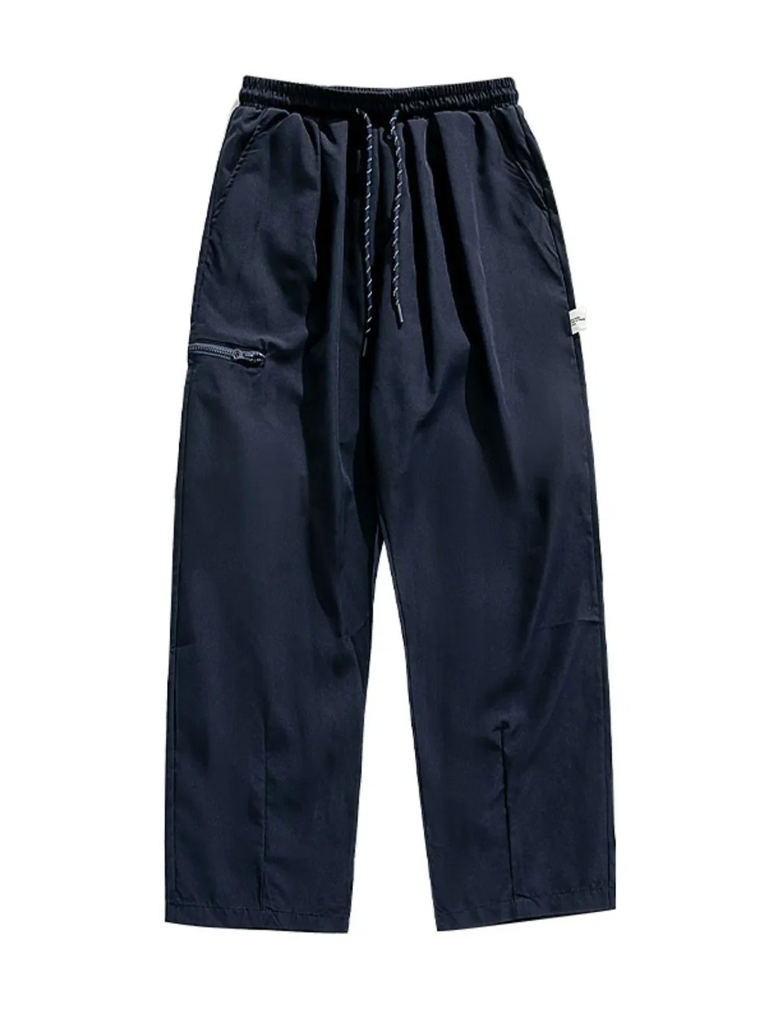 Men's Plus Size Drawstring Pants with Pockets