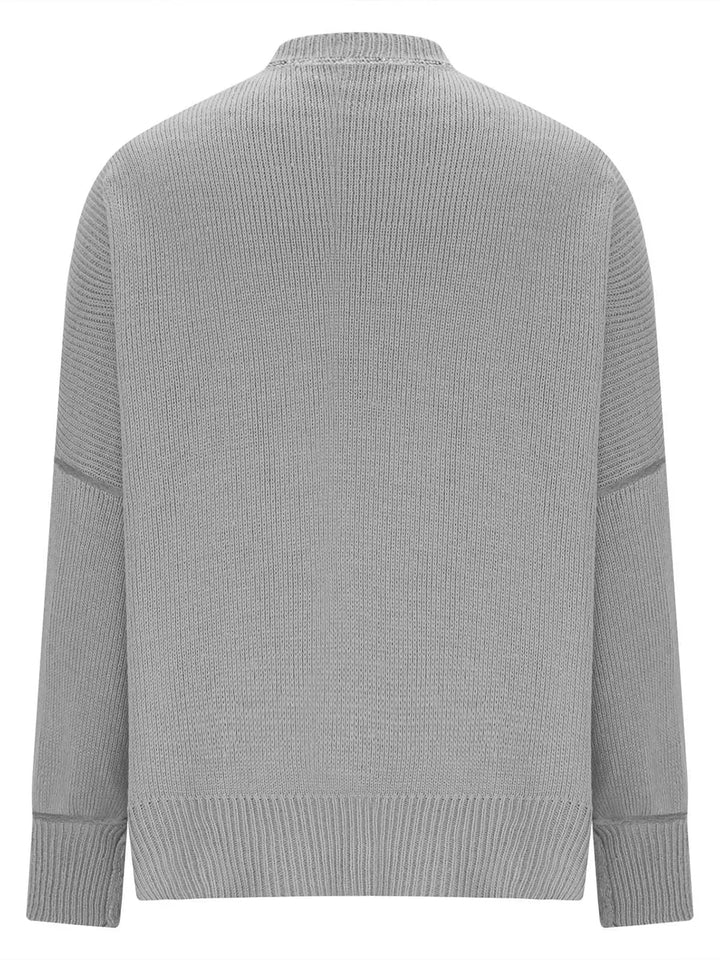 Round Neck Long Sleeve Sweater