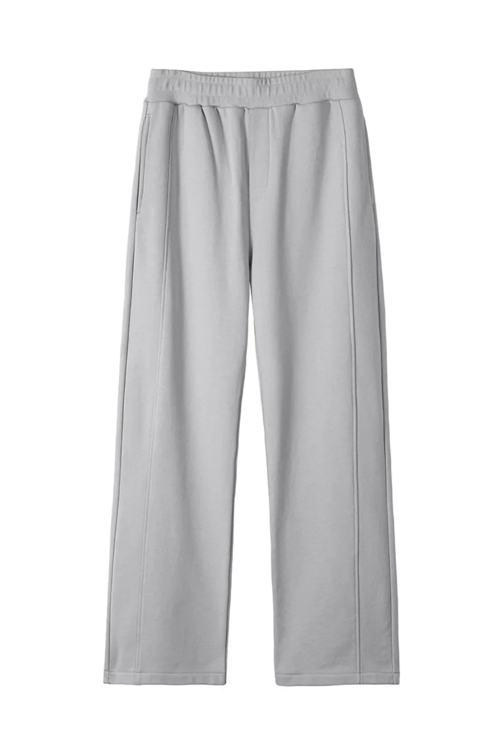 Men's Elastic Waist Pants with Pockets