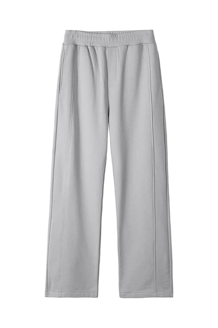 Men's Elastic Waist Pants with Pockets