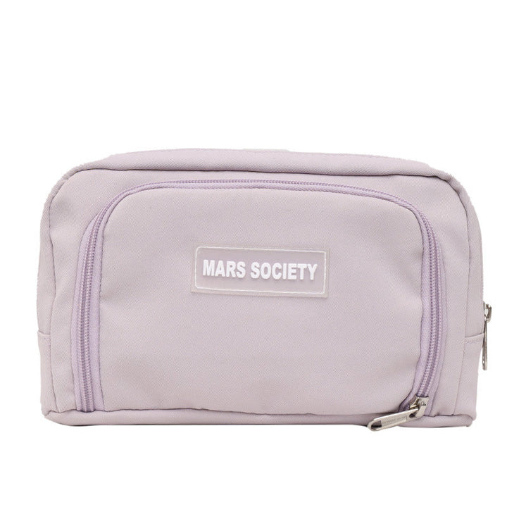 Simple Girl Student Large Capacity Pencil Case