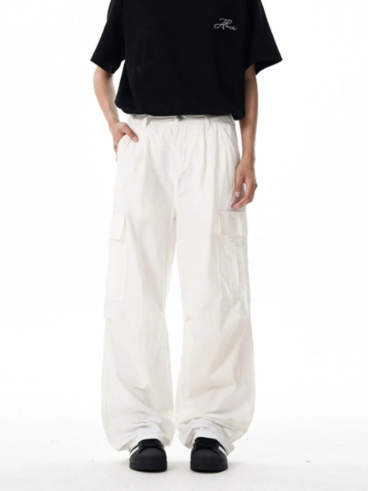 Men's Wide Leg Cargo Pants