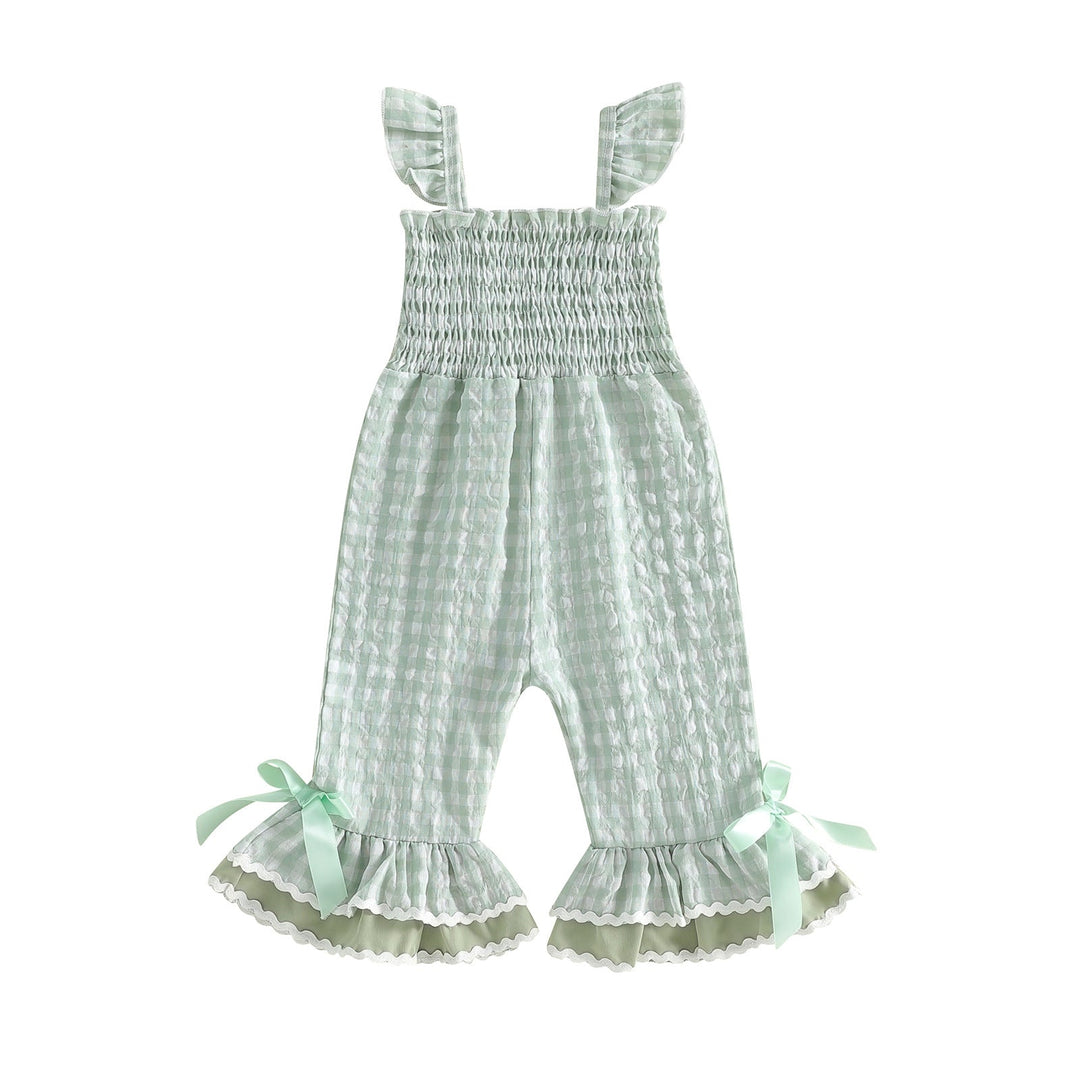 Sleeveless Strap Jumpsuit With Flared Pants