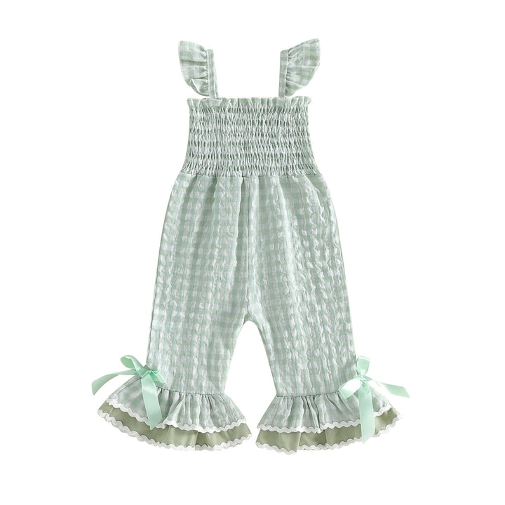 Sleeveless Strap Jumpsuit With Flared Pants