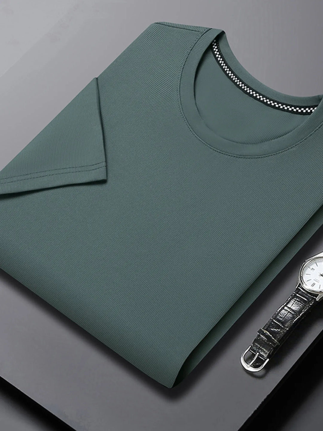 Men's Plus Size Breathable Short Sleeve T-Shirt