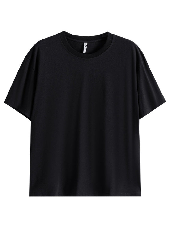 Men's Plus Size Crew Neck Short Sleeve T-Shirt