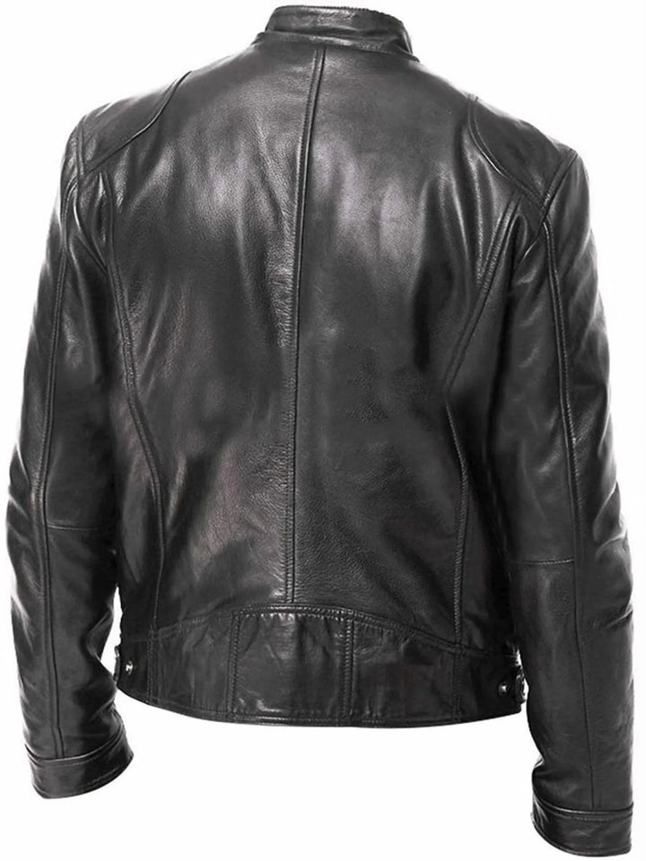 Men's Full Size Zip Up Long Sleeve Jacket Plus Size