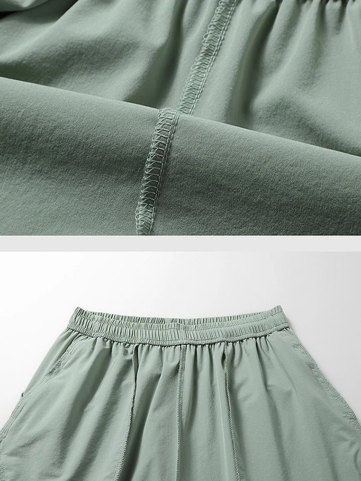 Men's Plus Size Drawstring Shorts