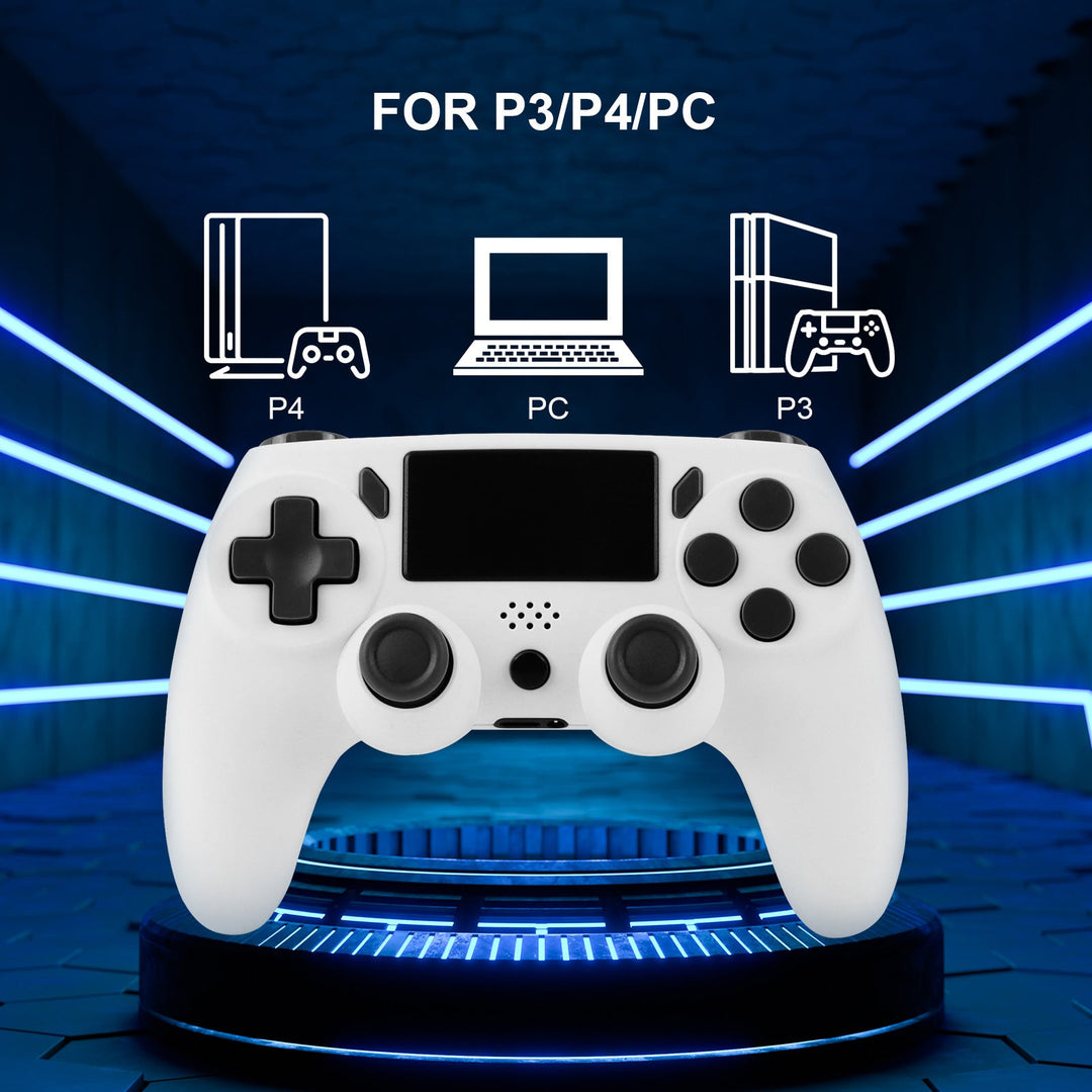 PS4 Game Controller, Six-axis Gyroscope, Dual Vibration Motion Sensing, PC, PS4 Wireless Bluetooth Game Controller