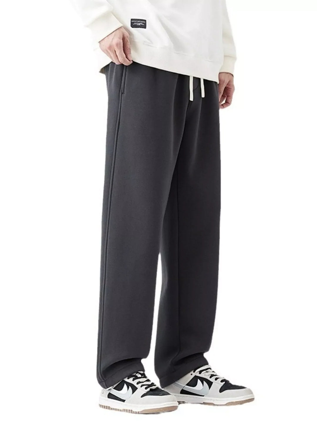 Men's Plus Size Wide Leg Pants