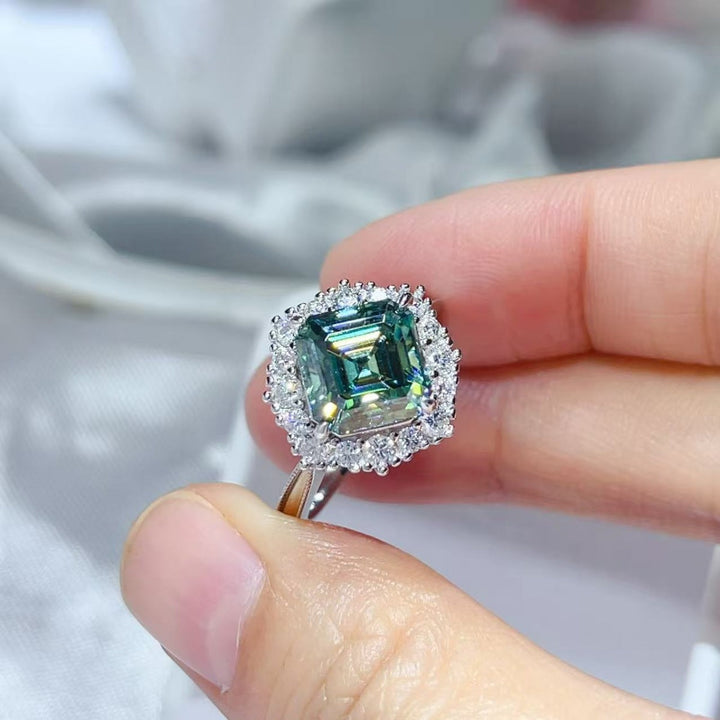 3 Carat Moissanite 925 Sterling Silver Ring