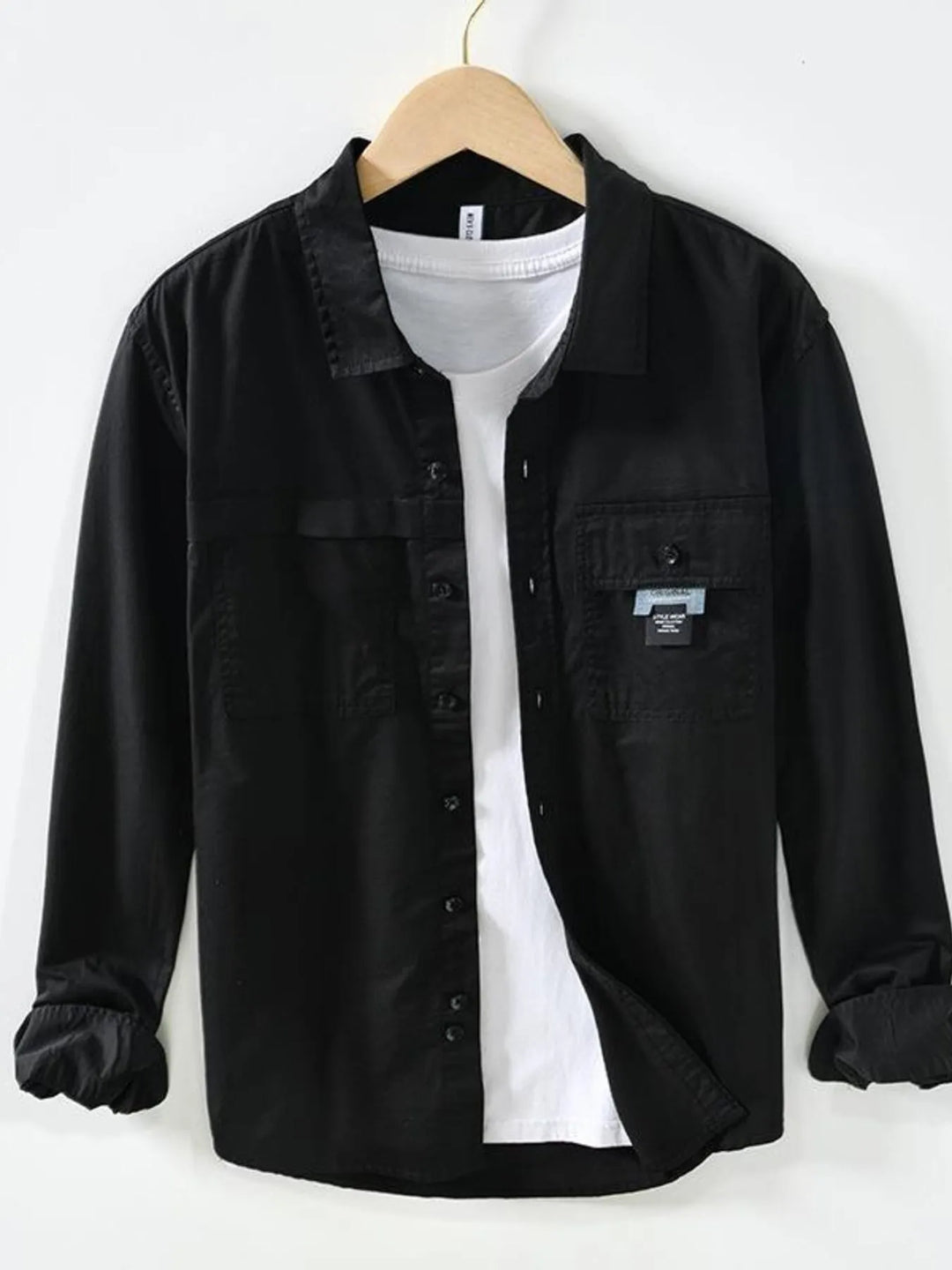Men's Long Sleeve Button-Up Shirt