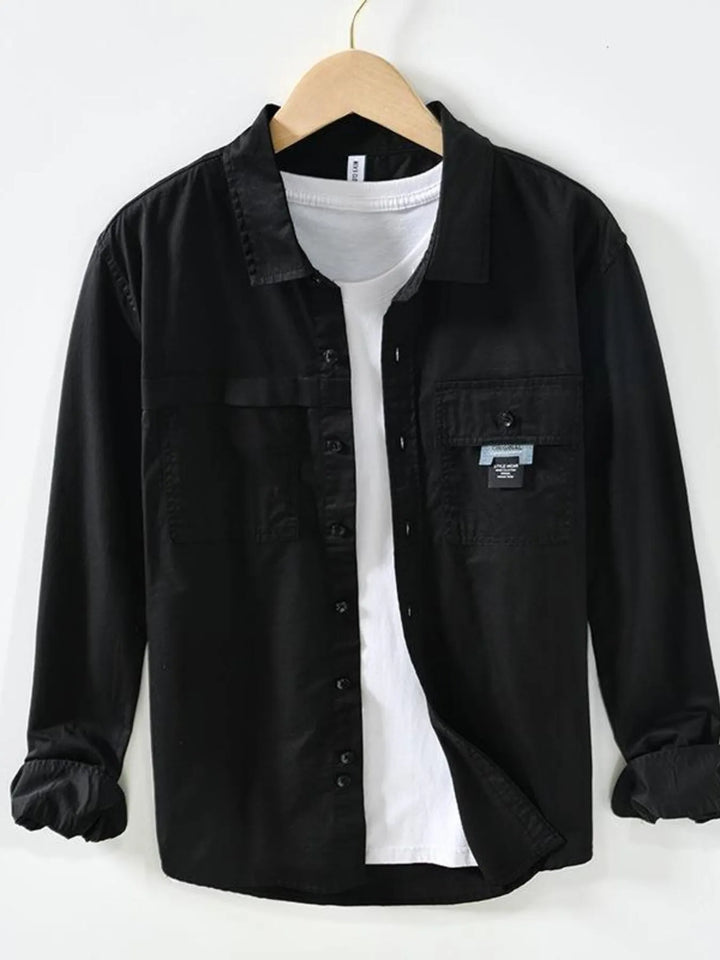 Men's Long Sleeve Button-Up Shirt