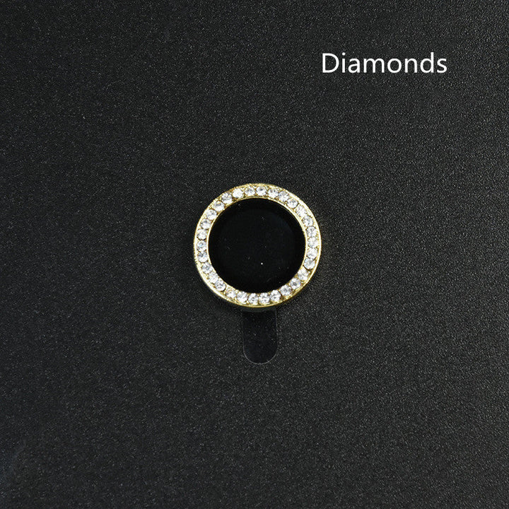 Compatible with Apple, Compatible With IPhone12 12ProMax, Suitable For Lens Film Eagle Eye Diamond Lens Lens Protective Film