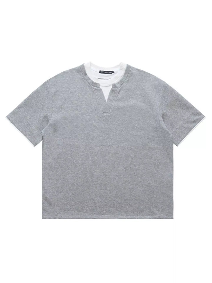 Men's Contrast Trim Short Sleeve T-Shirt