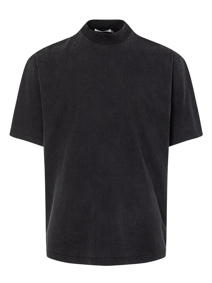 Men's Mock Neck Short Sleeve T-Shirt