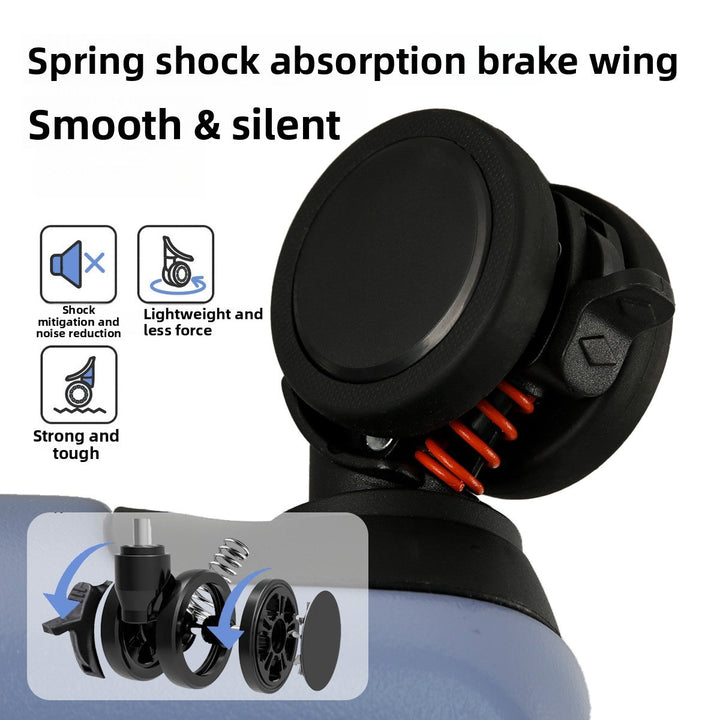 Front Opening Expandable Carry On Luggage, Large And Medium Sized Cabin Bag, Made Of Alloy Material, TSA Lock, USB Charging Port, Foldable Cup Holder