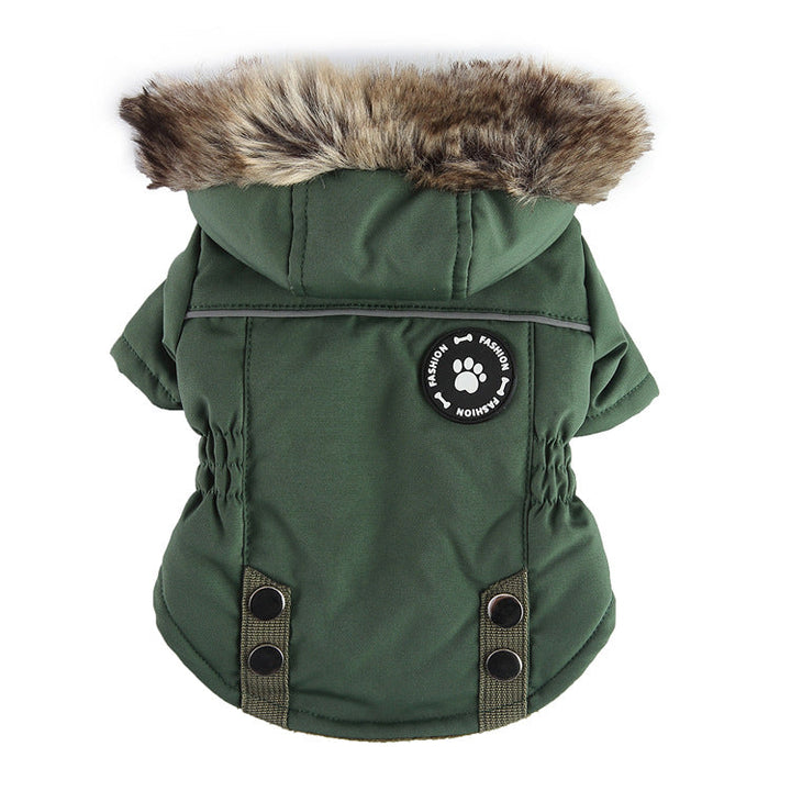 Pet Supplies Chest Back Zipper