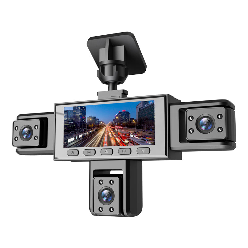 Five Camera Driving Recorder, 1080P High-definition Night Vision, Mobile App For Viewing Videos
