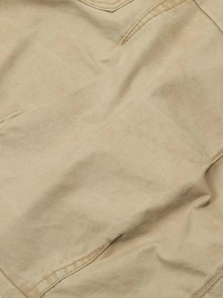 Men's Vintage Wide Leg Cargo Jeans