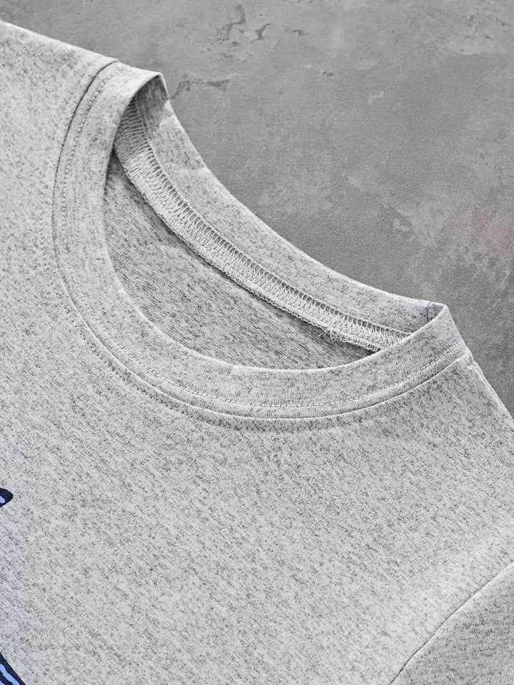 Children's Shark Size Comparison Graphic T-Shirt