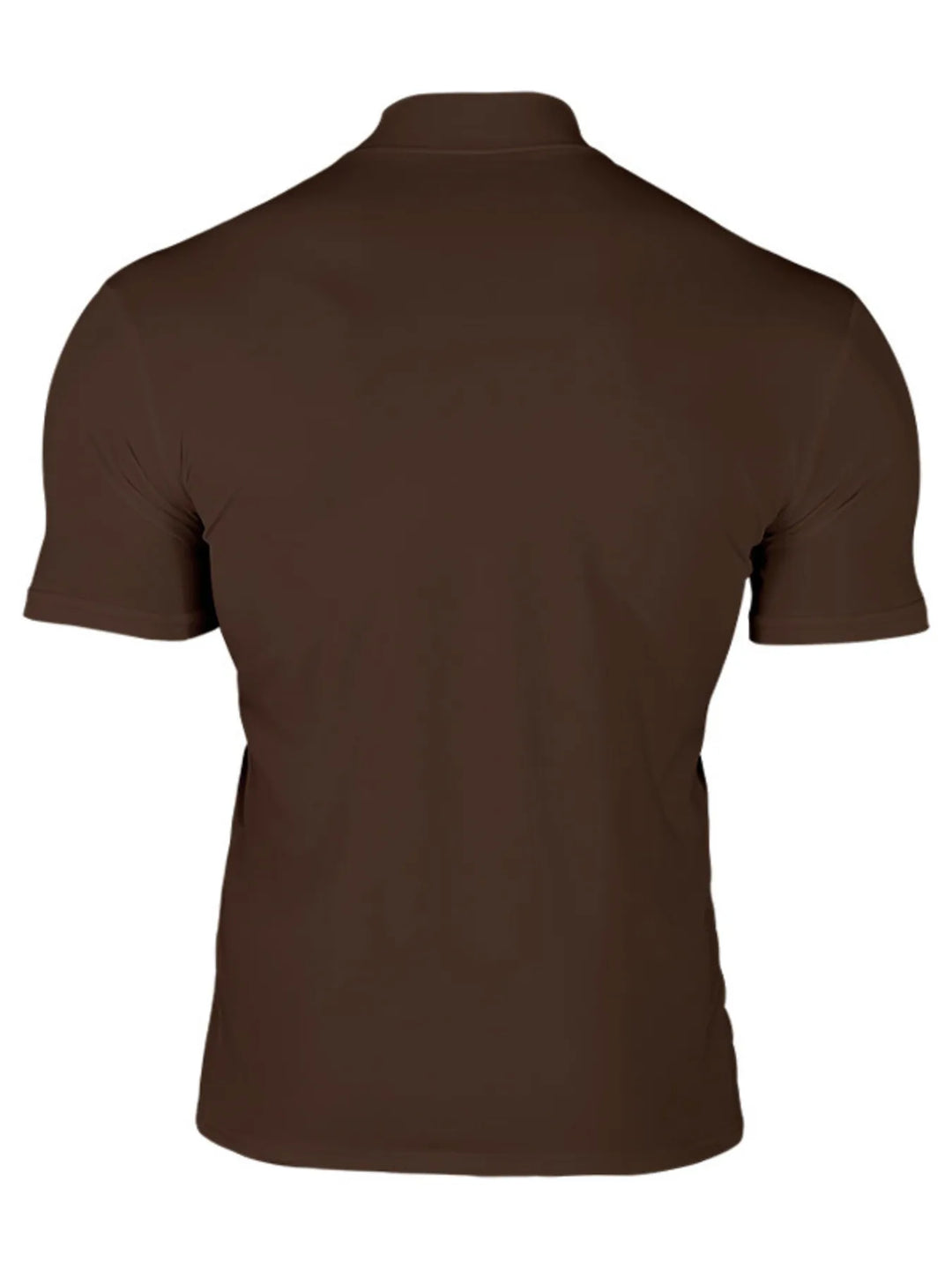 Men's Full Size Turtleneck Short Sleeve T-Shirt Plus Size