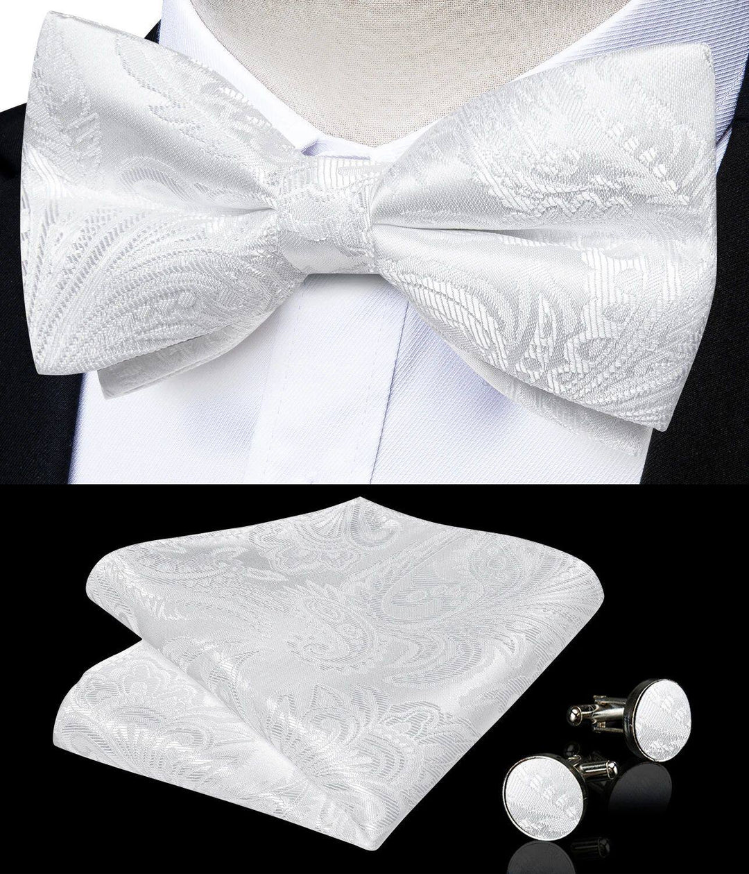 Men's Elegant Adjustable Pre-tied Bow Tie