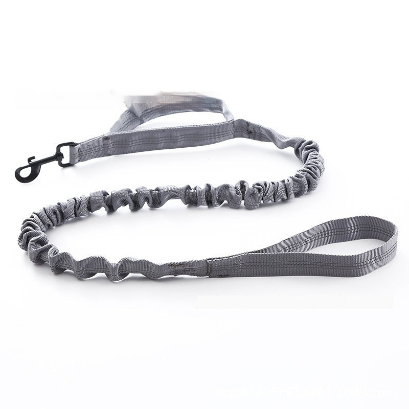 Dog Retractable Elastic Reflective Hand Holding Rope