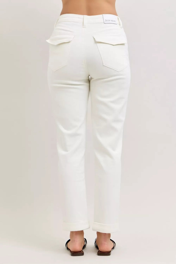 Judy Blue High Waist Jeans with Patch Pockets