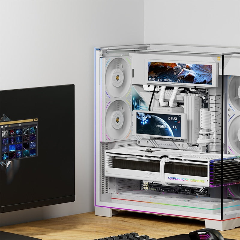 686-inch And 916-inch Full-color LCD Magnetic Docking Secondary Screens For Expanded Viewing