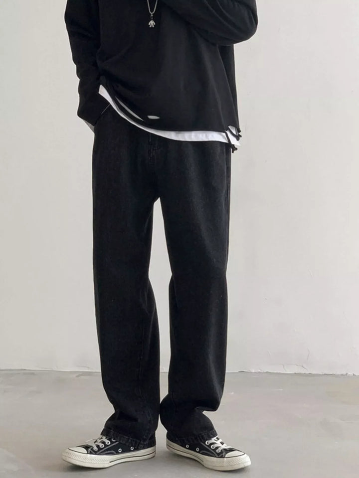 Men's Wash Loose Fit Jeans