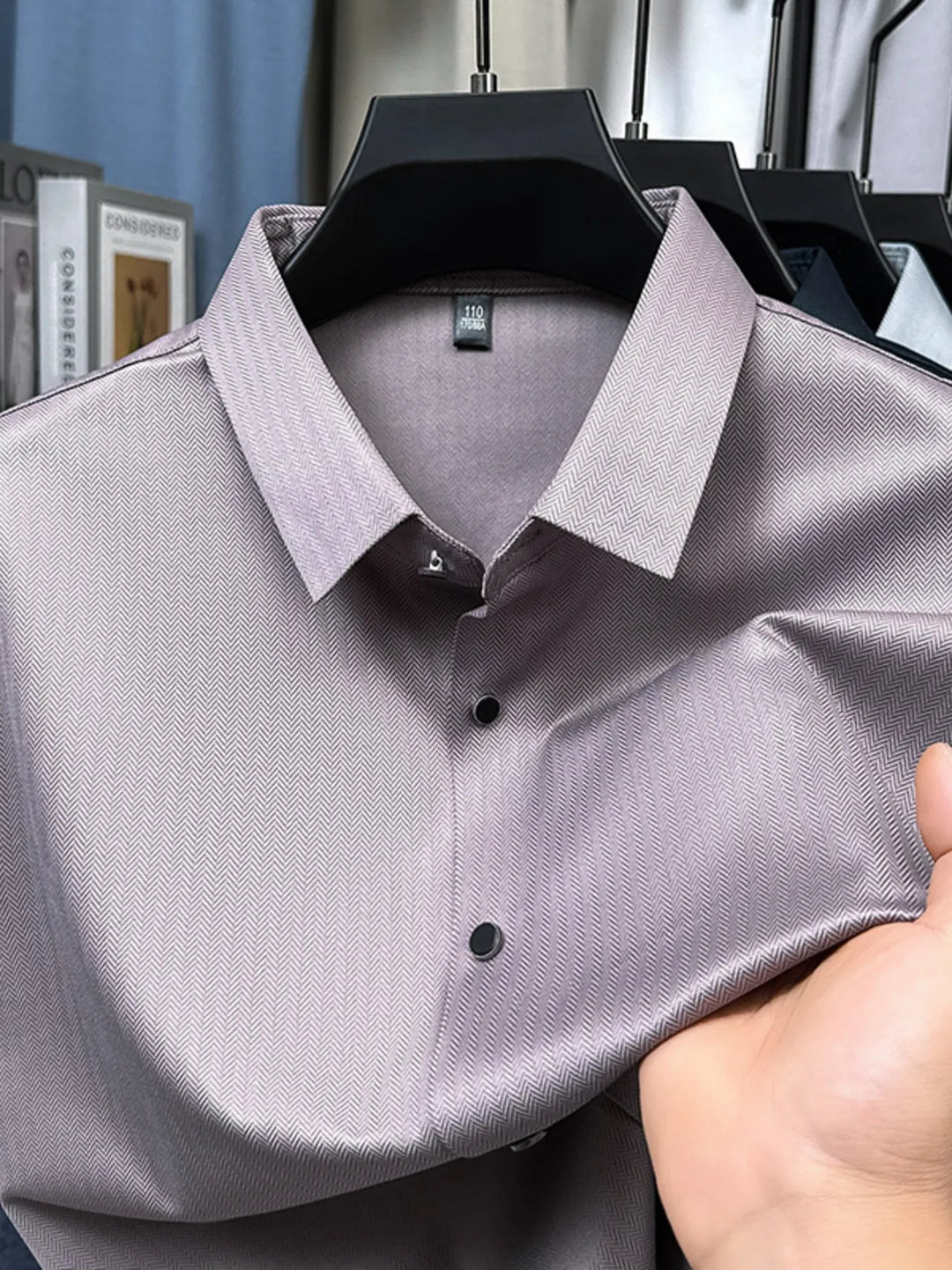 Men's Button Up Short Sleeve Shirt