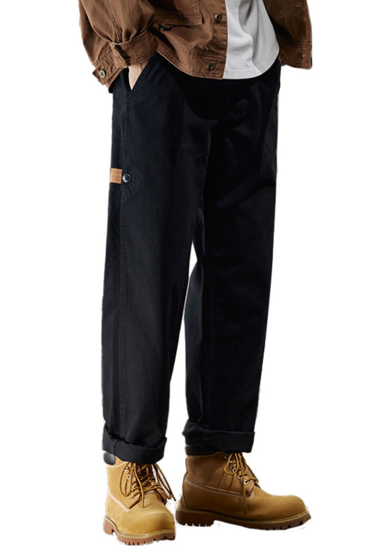 Men's Plus Size Wide Leg Pants