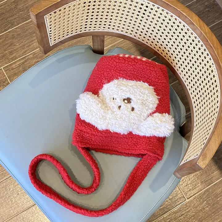 Cute Dog Plush Crossbody Bag