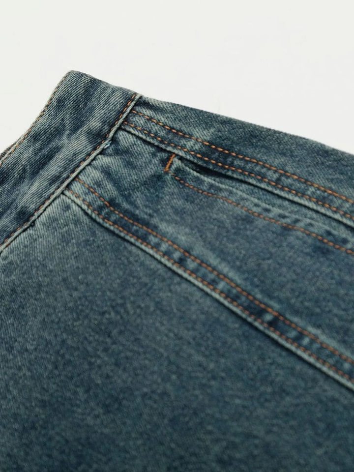 Men's Vintage Wide Leg Baggy Jeans