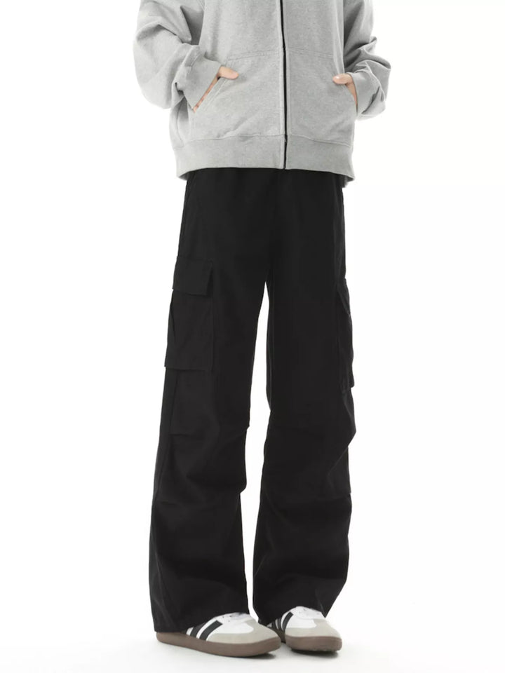 Men's Loose Fit Cargo Pants with Pockets