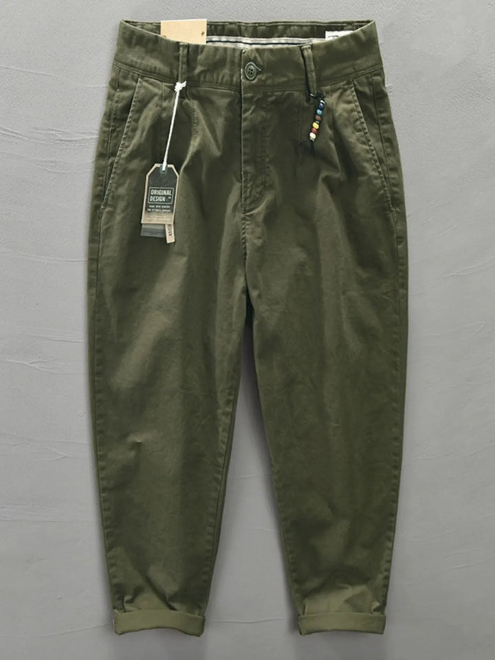 Men's Relaxed Fit Pants with Pockets