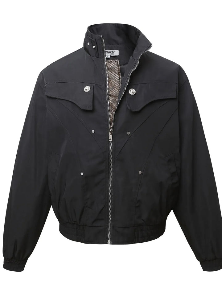 Men's Zip Up Long Sleeve Jacket