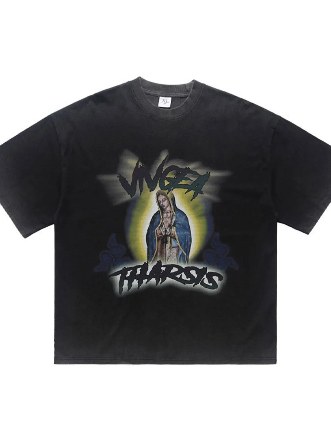 Men's Graphic Round Neck Short Sleeve T-Shirt