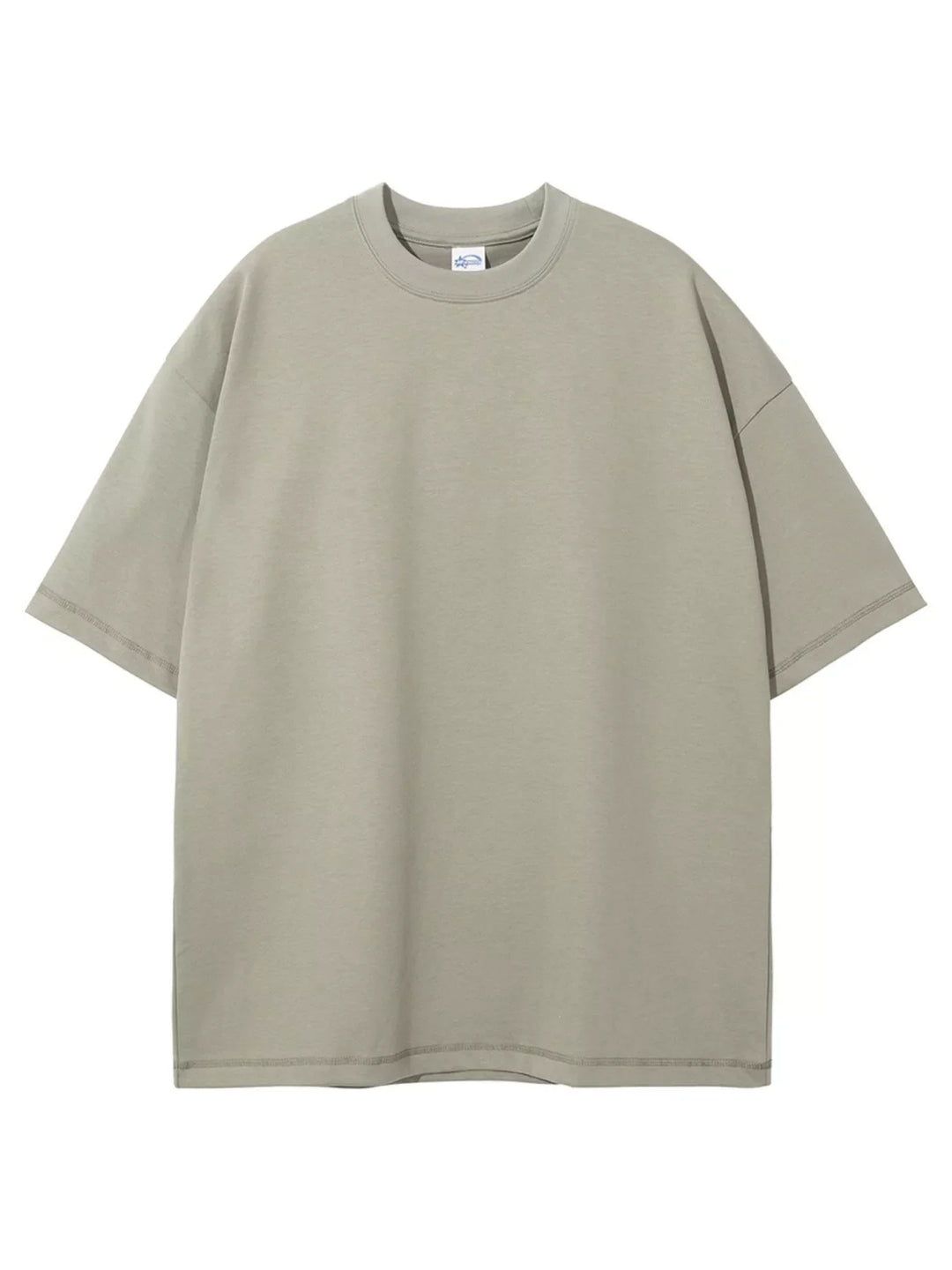 Men's Full Size Round Neck Half Sleeve T-Shirt Plus Size