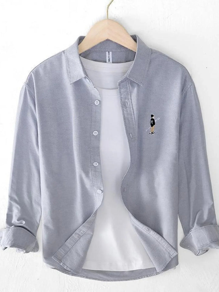 Men's Button Up Long Sleeve Shirt