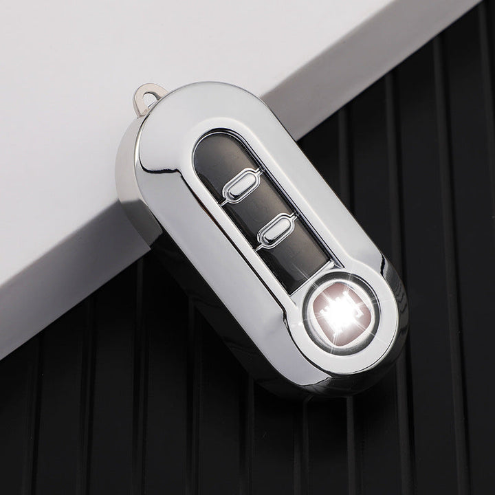 Silicone Key Fob Cover Case for - 3 Button Folding Remote Key Shell Protector