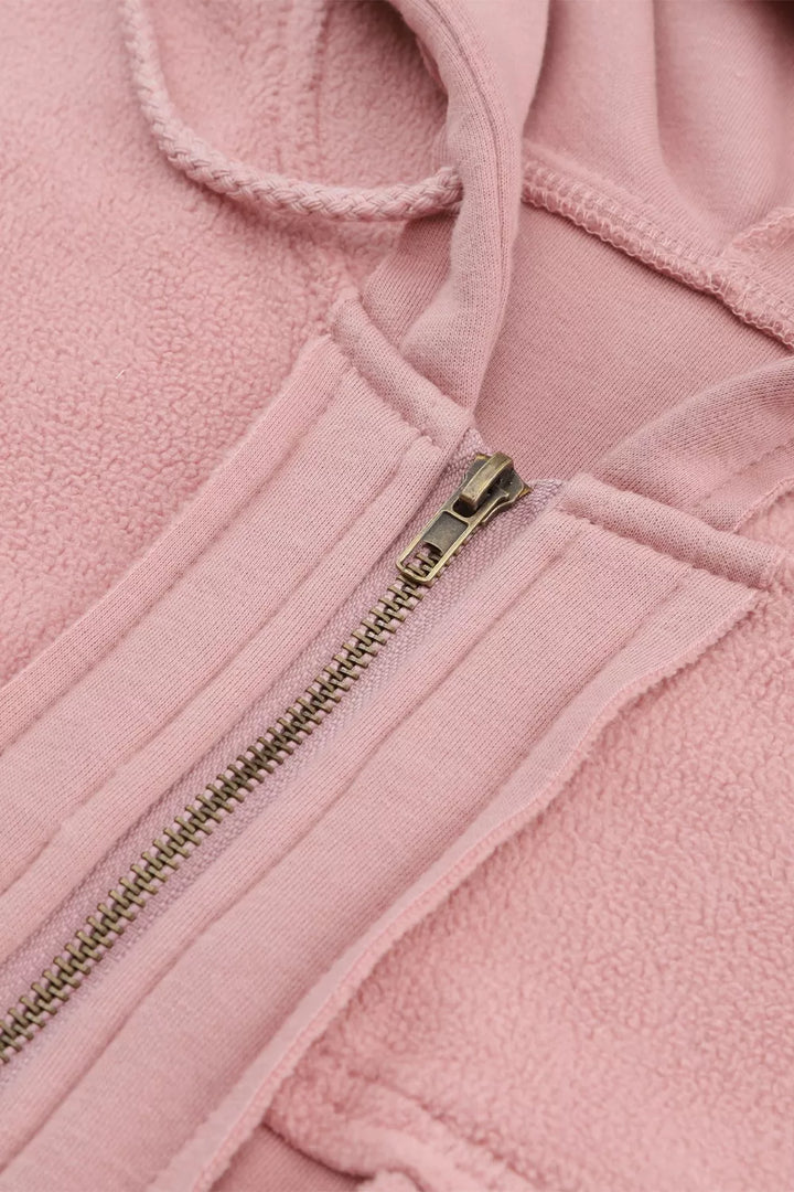 Casual Zip Up Jacket with Pockets