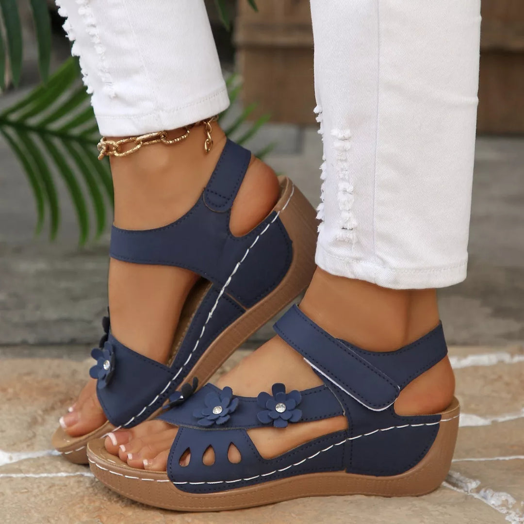 Open Toe Wedge Sandals