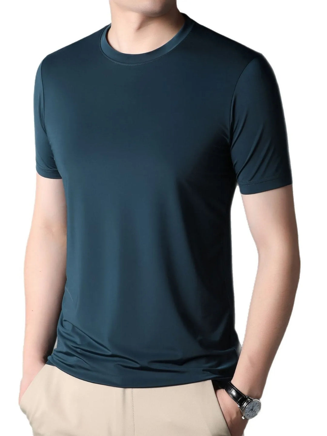 Men's Round Neck Short Sleeve T-Shirt
