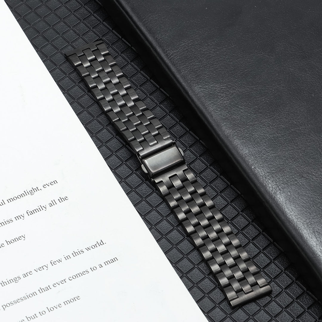 Colorful Five-bead Stainless Steel Strap